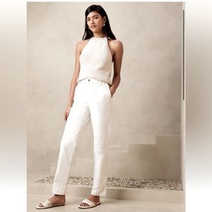 NWT Banana Republic Chino high rise pant size 6